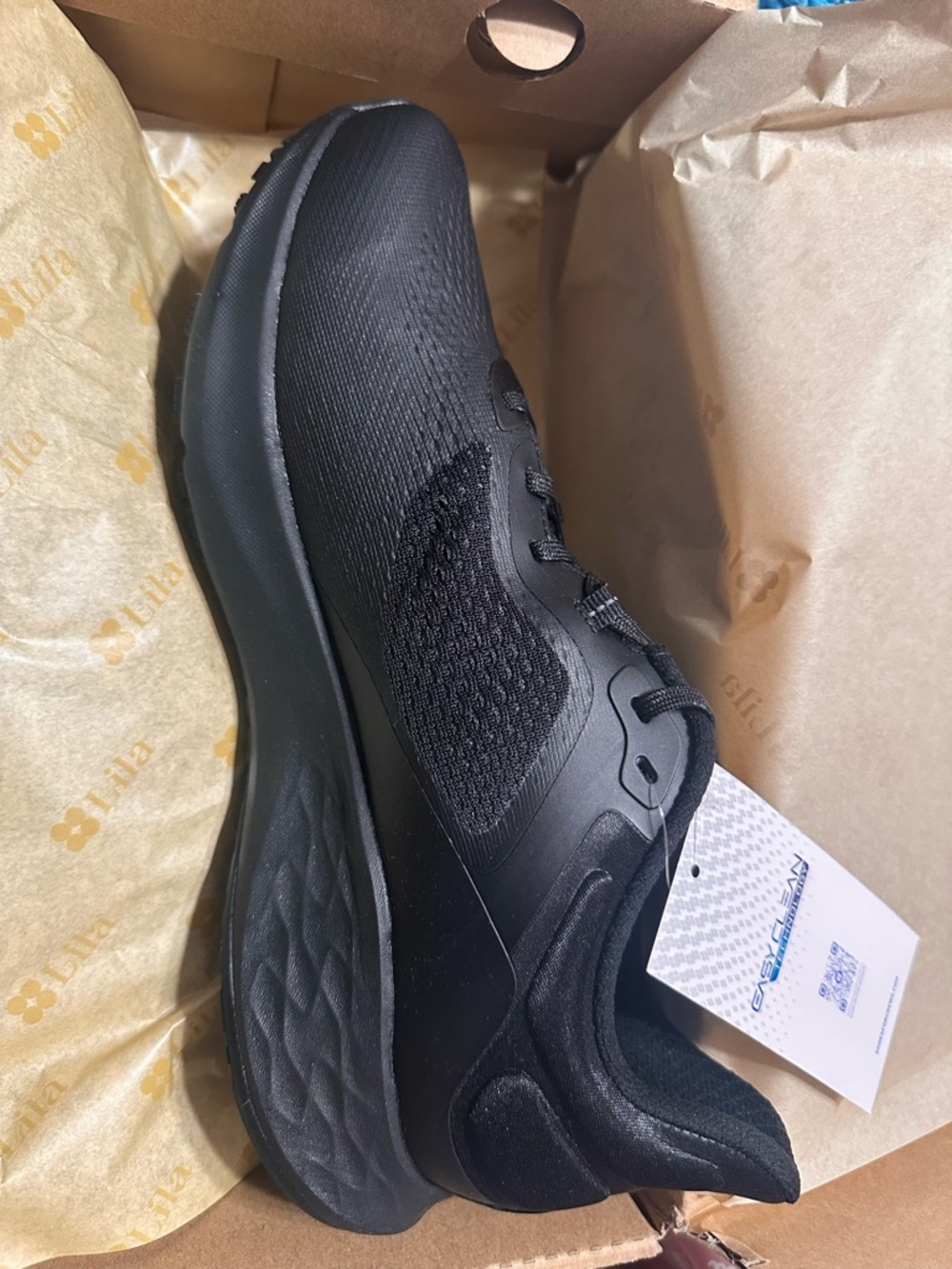 Womens Black Lila Sneakers